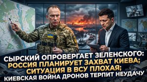 🔥Меркурис | Раскол в Киеве: Сырский опровергает Зеленского, ВСУ на грани катастрофы