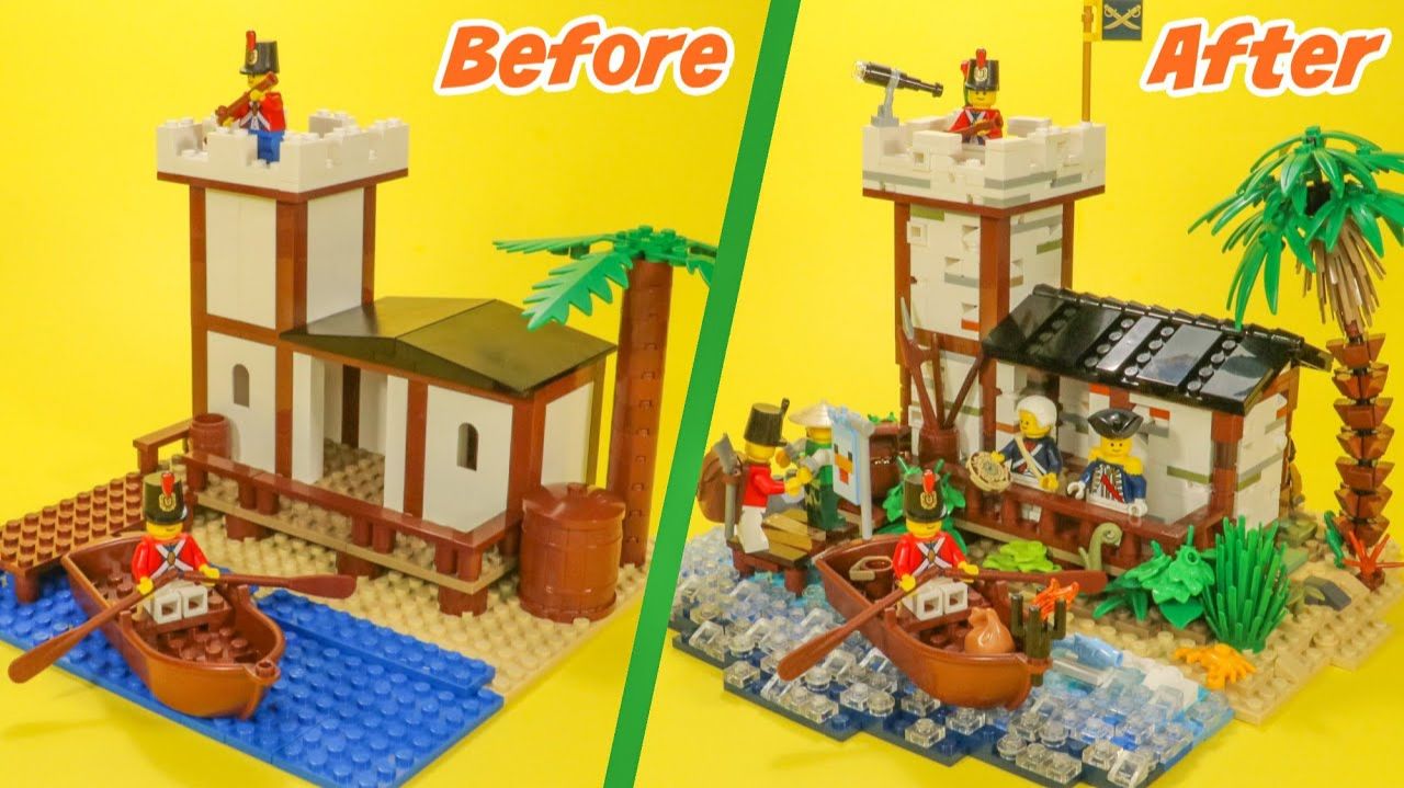 10 способов повысить уровень ваших LEGO CREATIONS смотреть онлайн