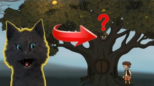 КТО ТО НА ДЕРЕВЕ ХОРРОР СКАЗКА ПРО ДЕТЕЙ С ГОВОРЯЩИМ СУПЕР КОТОМ 🐱 HORROR ЧАСТЬ 3 🐱 Creepy Tale 2