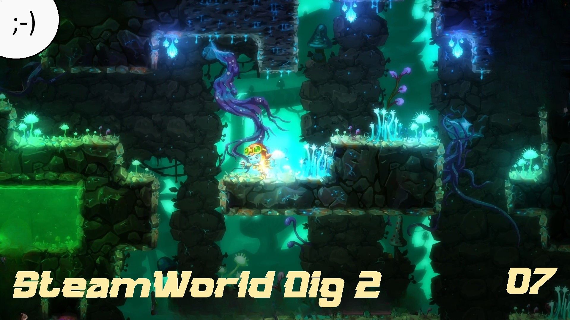 "SteamWorld Dig 2" Лава фигня, вот кислота... 07