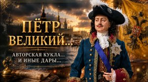 ПЁТР ВЕЛИКИЙ...АВТОРСКАЯ КУКЛА...И ИНЫЕ ДАРЫ