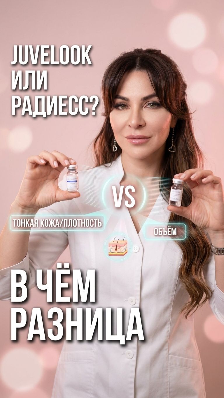 🔬 Juvelook или Радиесс: выбираем коллагеностимулятор под ваш тип кожи