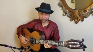Цыганские напевы. Игра на семиструнной гитаре. Вадим Колпаков - гитарист.