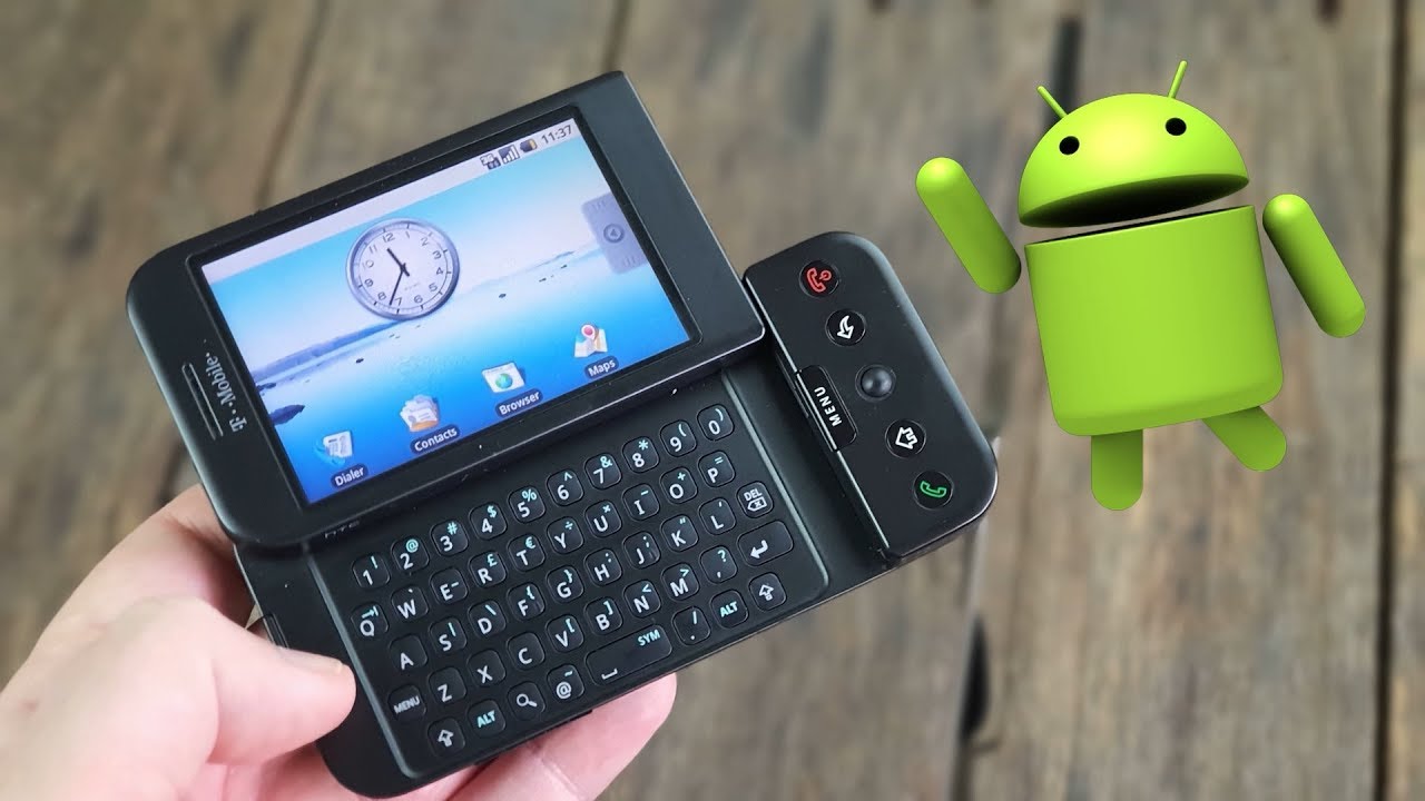 HTC Dream: ПЕРВЫЙ ANDROID СМАРТФОН (2008) – ретроспектива