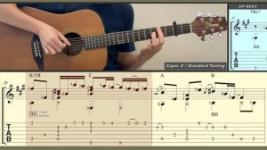 I WILL BE HERE FOR YOU на Гитаре. Уроки Гитары. Ноты и табы для Гитары Rainy Day Studio