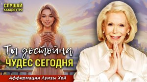 Эта Утренняя Аффирмация Открывает Любовь И Чудеса В Твою Жизнь | Луиза Хей