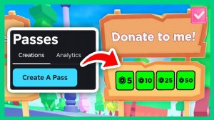 Mobile PLS DONATE Как сделать Gamepass (простая версия) для Roblox 2026 (IOS,ANDRIOD)