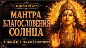 Главная мантра ЛЕТНЕГО СОЛНЦЕСТОЯНИЯ: Твори, Сияй и ВСЁ ПОЛУЧИТСЯ! СУРЬЯ ГАЯТРИ