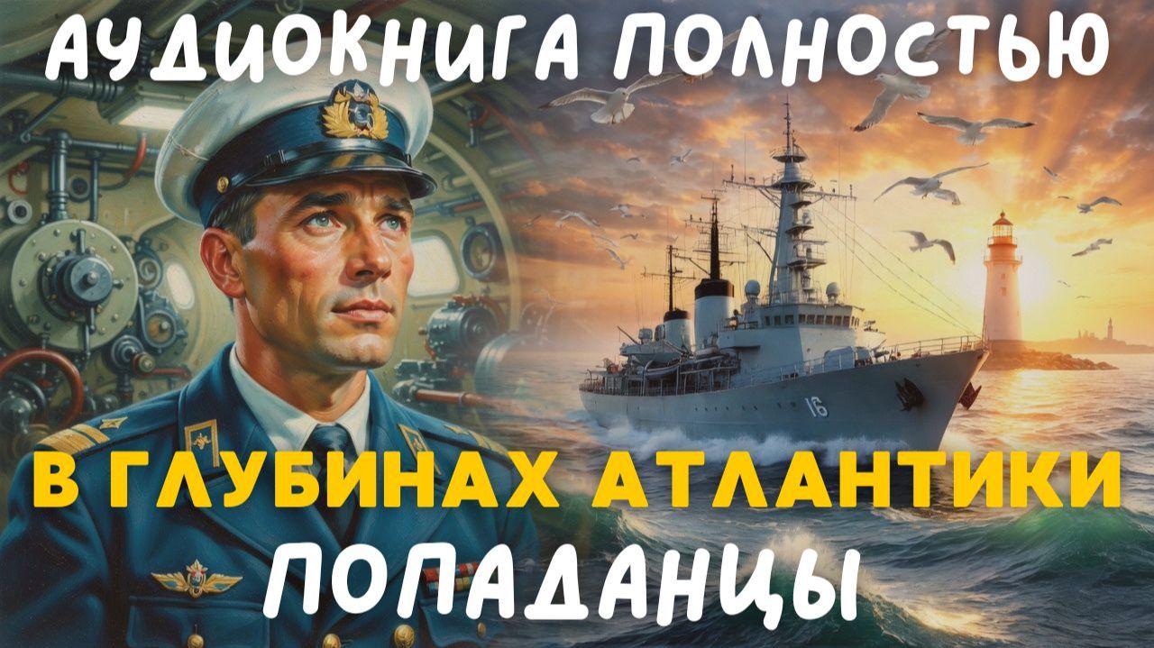 АУДИОКНИГА ПОЛНОСТЬЮ: В ГЛУБИНАХ АТЛАНТИКИ / ПОПАДАНЦЫ