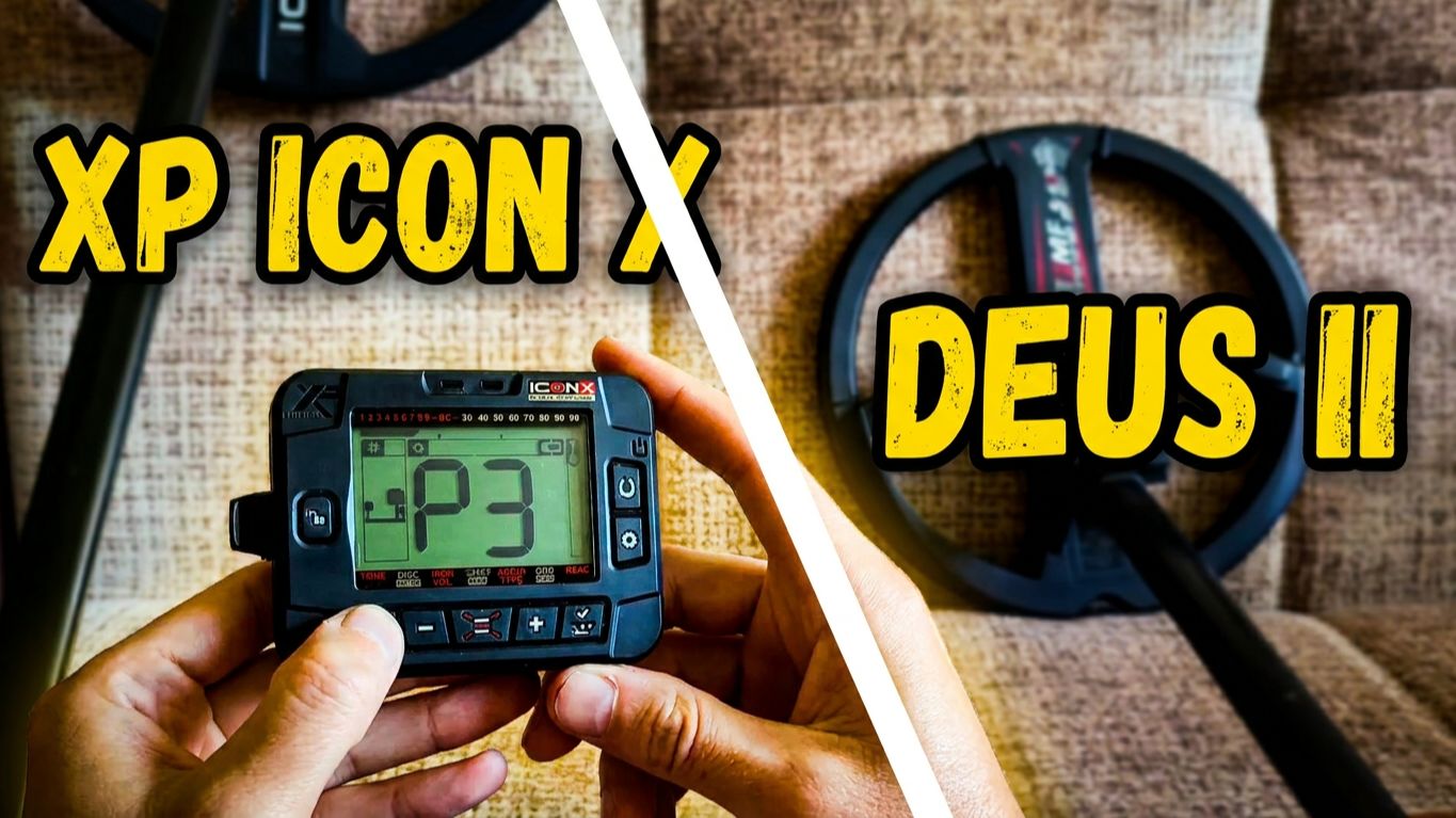 XP ICON X - Что будет если подключить катушку от Deus 2? смотреть онлайн