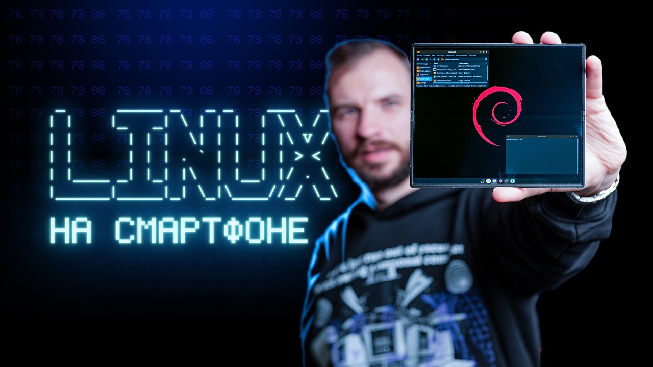 Поставил Linux на Android смартфон. Как оно? смотреть онлайн