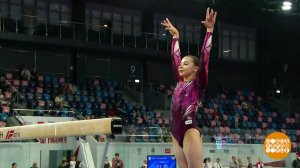 Чемпионат России по спортивной гимнастике: на помосте - сильнейшие! Доброе утро. Фрагмент выпуска...