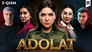 Adolat 3-qism | O‘zbek serial | Drama | Detektiv