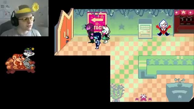 [Rus] Летсплей Deltarune Chapter 3. #2 - Парад мини-игр