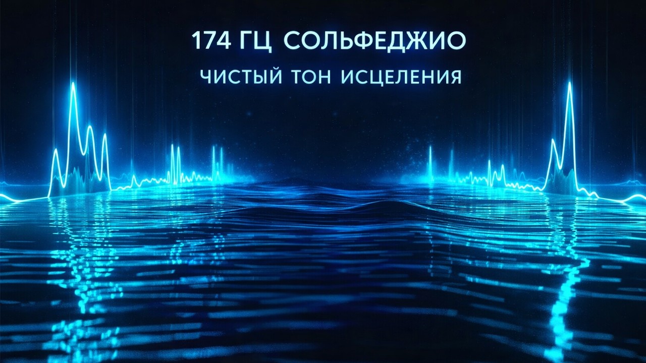 174 Гц Частота Сольфеджио | Чистый Тон Для Снятия Боли и Исцеления