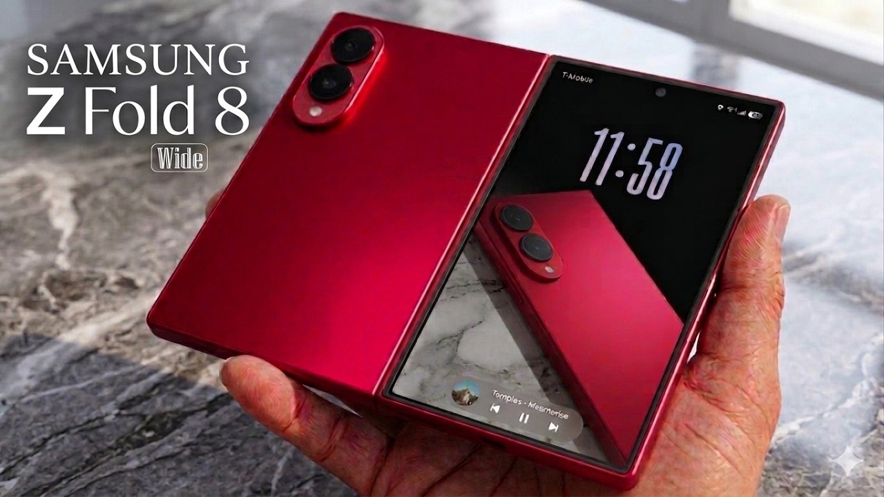 Galaxy Z Fold 8 Wide: Складной апгрейд, которого никто не ожидал