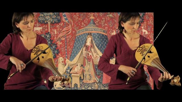 СТРУННО-СМЫЧКОВЫЕ ИНСТРУМЕНТЫ - ПОЯВЛЕНИЕ. Rebec -medieval music by Fabienne Pratali-'PLUIESs EN OC'