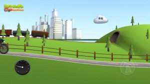 Мультфильмы про машинки. Машинки и разные погоды. Транспорт для детей.