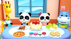 Школьный автобус малышки панды #Игры для детей.