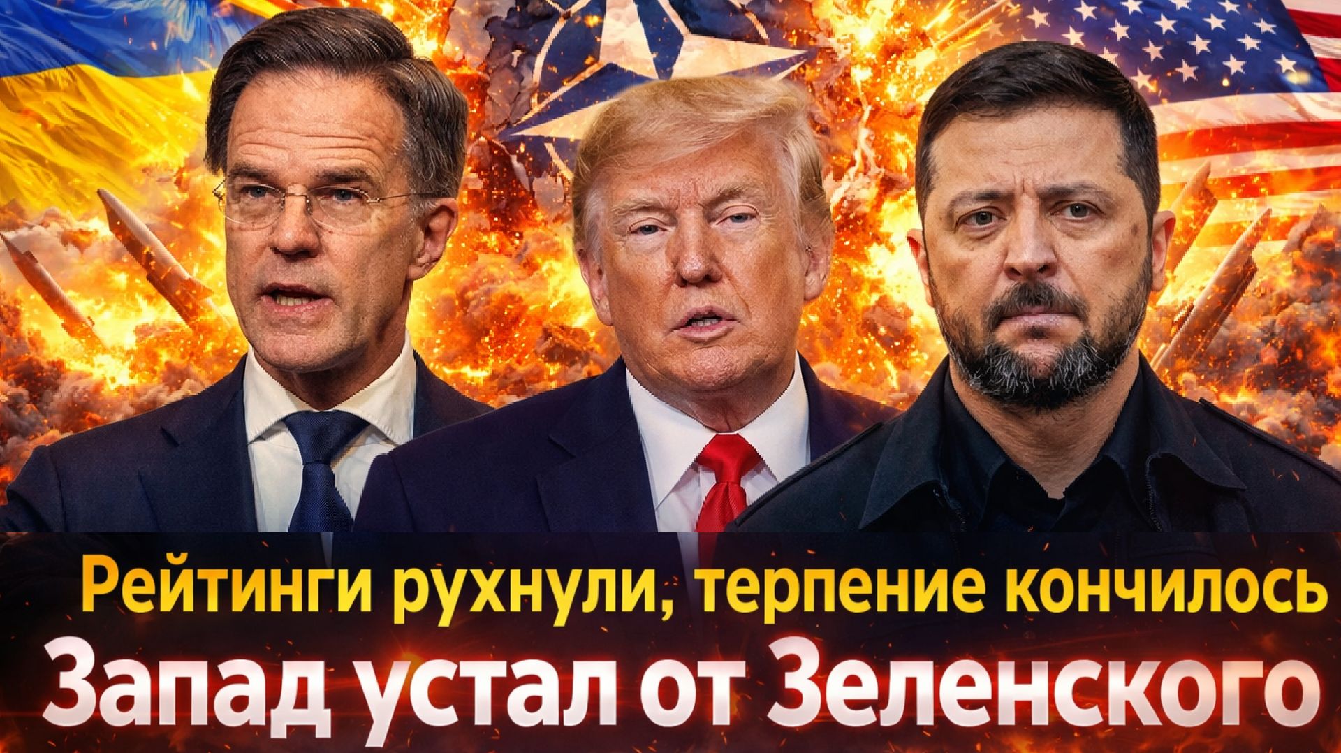 "Слив века: Запад готовит уход Зеленского.Трамп меняет Киев" Кого поставят вместо бывшего комика?" смотреть онлайн