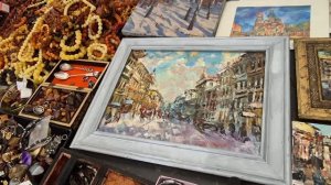 Барахолка Удельного рынка. Санкт-Петербург.