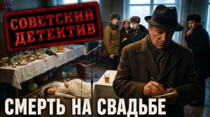 СМЕРТЬ НА СВАДЬБЕ: Невесту нашли мёртвой после странного тоста | Советский детектив