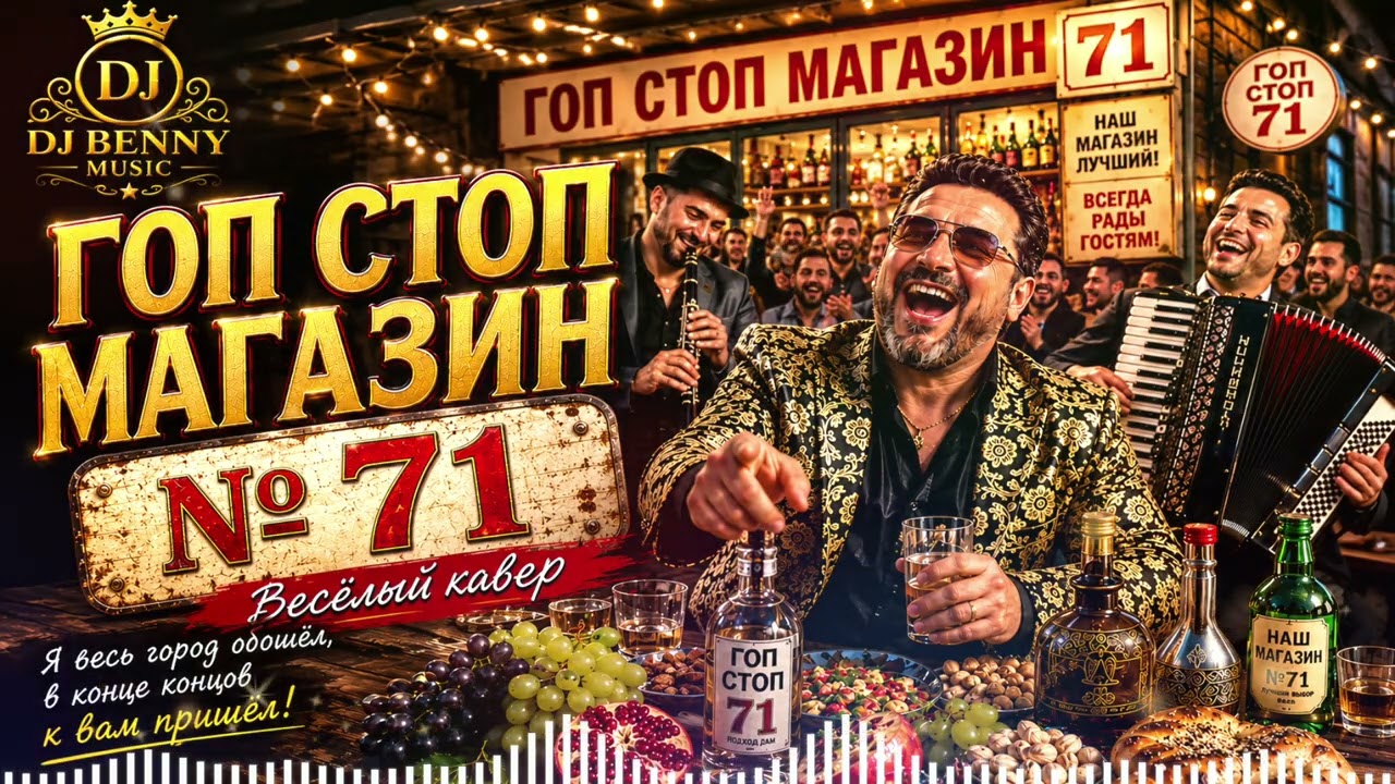 Гоп Стоп Магазин №71 😂 | Весёлый Кавер | DJ Benny Music 2026