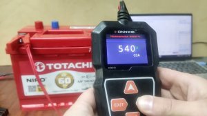 TOTACHI АКБ небольшой обзор автомобильного аккумулятора.
