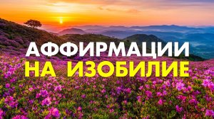 После прослушивания этих аффирмаций у вас произойдут чудеса | Мощные Аффирмации на Изобилие