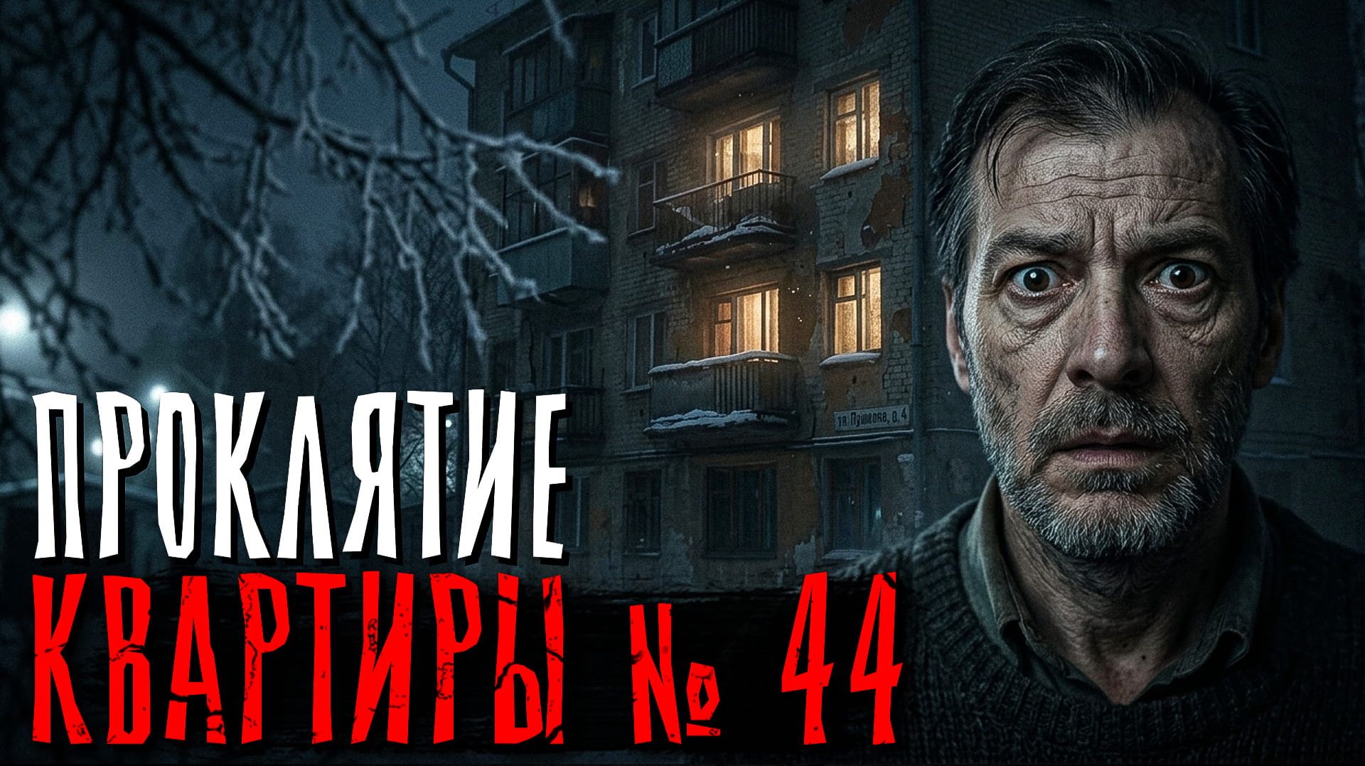 ПРОКЛЯТИЕ КВАРТИРЫ №44. Страшная история на ночь смотреть онлайн