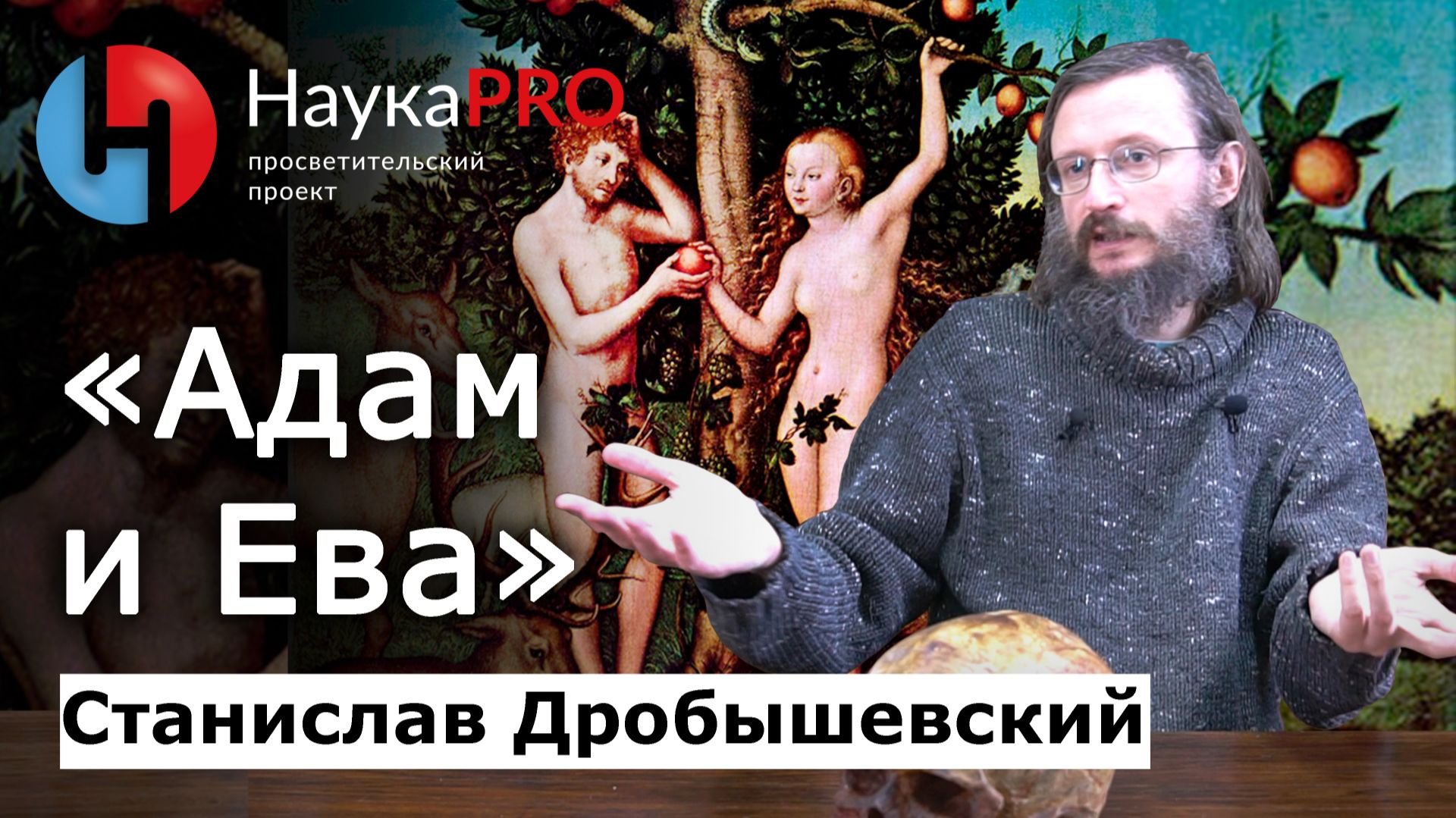 «Прародители человечества»: митохондриальная Ева и Y-хромосомный Адам – Станислав Дробышевский смотреть онлайн