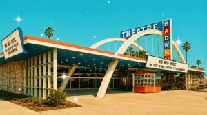 1960'S ATOMIC JAZZ LOUNGE ｜ DRIVE IN THEATER MUSIC WITH ROTATING IMAGES