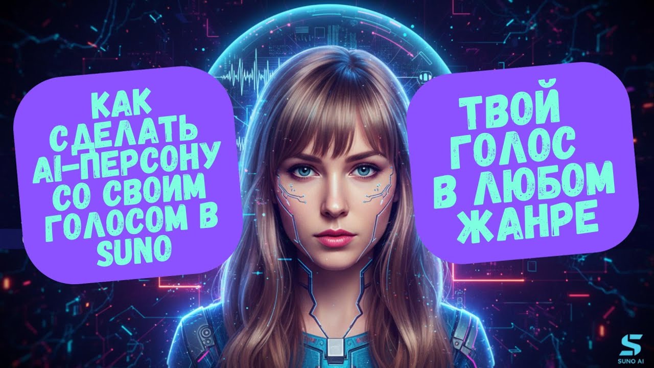 Я создала песню СВОИМ ГОЛОСОМ в SUNO, раскрываю все секреты смотреть онлайн