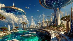 The City of Tomorrow ｜ Peaceful Futuristic Ambient Music for Sleep, Relaxation & Focus ｜