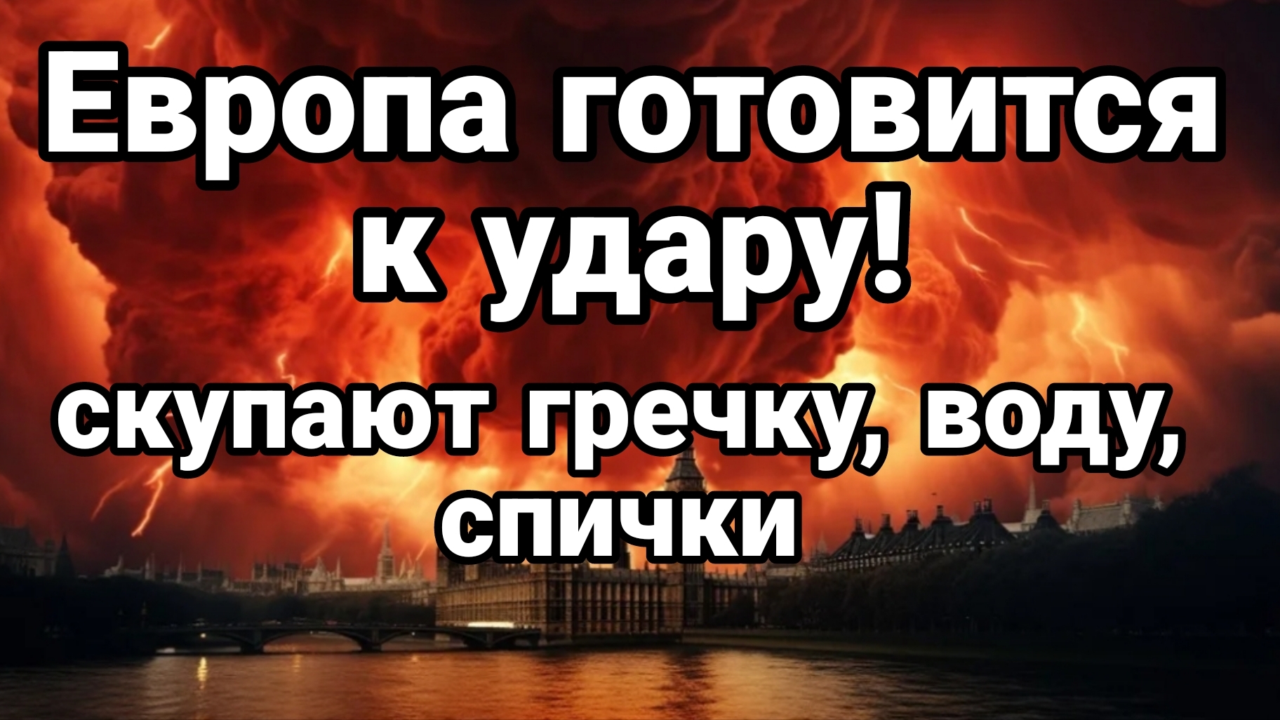 ЕВРОПА ГОТОВИТСЯ К УДАРУ