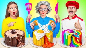 Кулинарный Челлендж# Я против Бабушки #Смешные Кулинарные Войны Multi DO Challenge