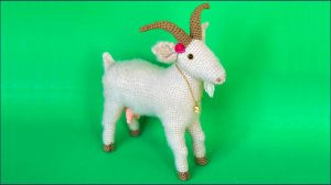 Коза крючком. Вязание крючком игрушки. Часть 5.
