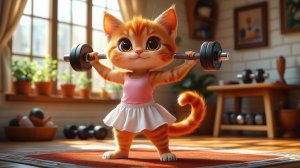 Мультики для детей.Веселый котенок.
