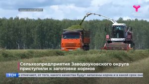 Сельхозпредприятия Заводоуковского округа приступили к заготовке кормов
