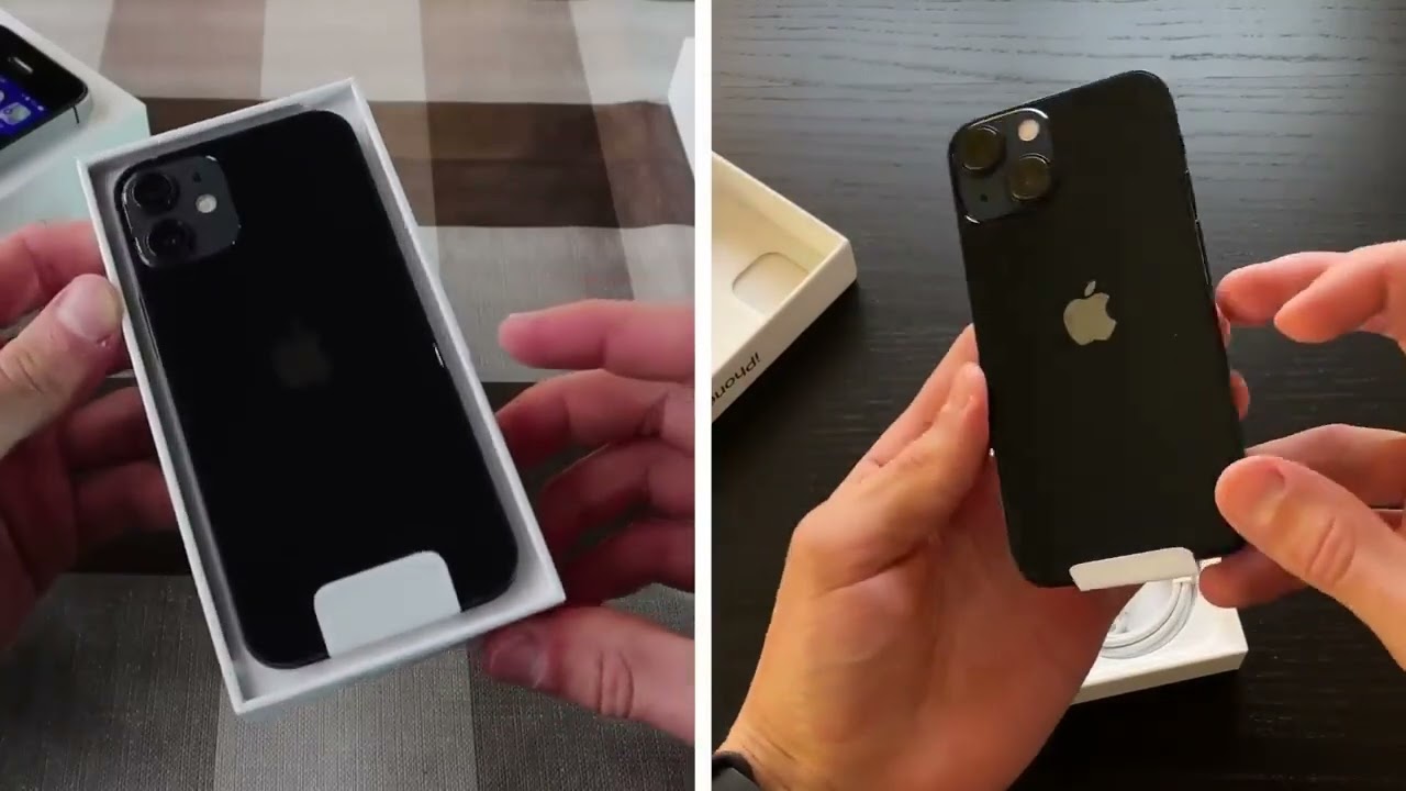 Сравнение IPhone 13 Mini с IPhone 12 Mini!