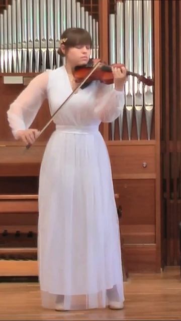 Ноктюрн Хачатуряна — голос скрипки 🎻 Екатерина Шуль #Shorts