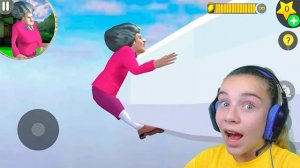 МИСС ТИ УЛЕТЕЛА на САМОЛЁТЕ Злая Учительница Scary Teacher 3D