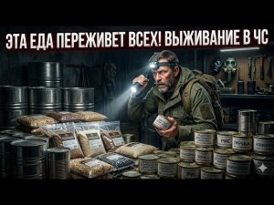 Продукты с ВЕЧНЫМ сроком годности. Какая еда реально спасет в кризис и переживет твоих внуков