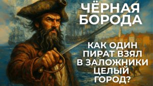 ЧЕРНАЯ БОРОДА | Как Один Пират Наводил УЖАС на Целые Империи? | ИСТОРИЯ ДЛЯ СНА