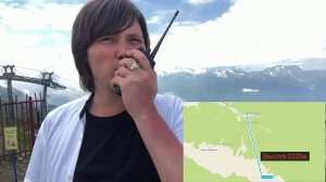 Тест радиостанций Baofeng на дальность в горах
