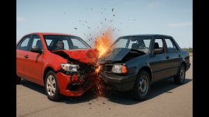 Краш-тест в Real Car Crash Simulator!  Машины в хлам!