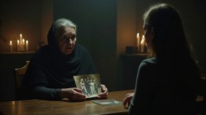 – НА ФОТО ВСЕ МЁРТВЫЕ – гадалка косо посмотрела на женщину! – НО ВЕДЬ Я ЖИВА – та лишь возразила..
