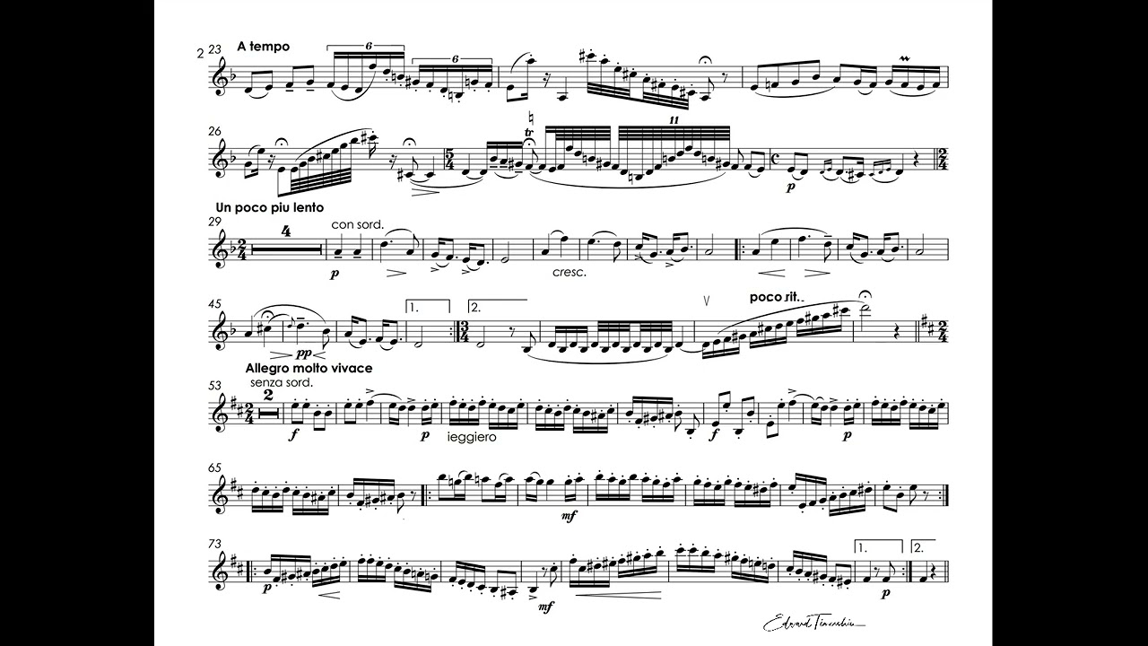 Sarasate, Pablo - Zigeunerweisen (Gypsy Aires) - Timofei Dokshizer trumpet смотреть онлайн