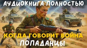 АУДИОКНИГА ПОЛНОСТЬЮ: КОГДА ГОВОРИТ ВОЙНА / ПОПАДАНЦЫ