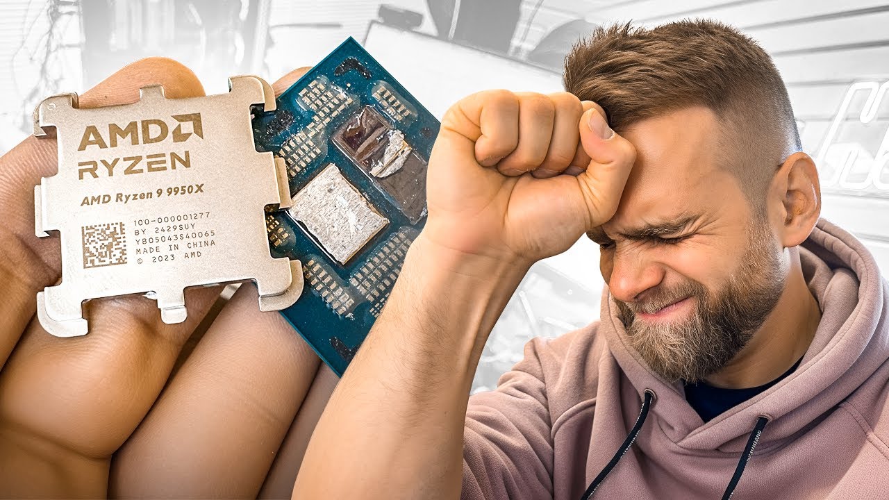 Как я убил процессор клиента Ryzen 9 9950X за 80.000 рублей! 🤬 смотреть онлайн